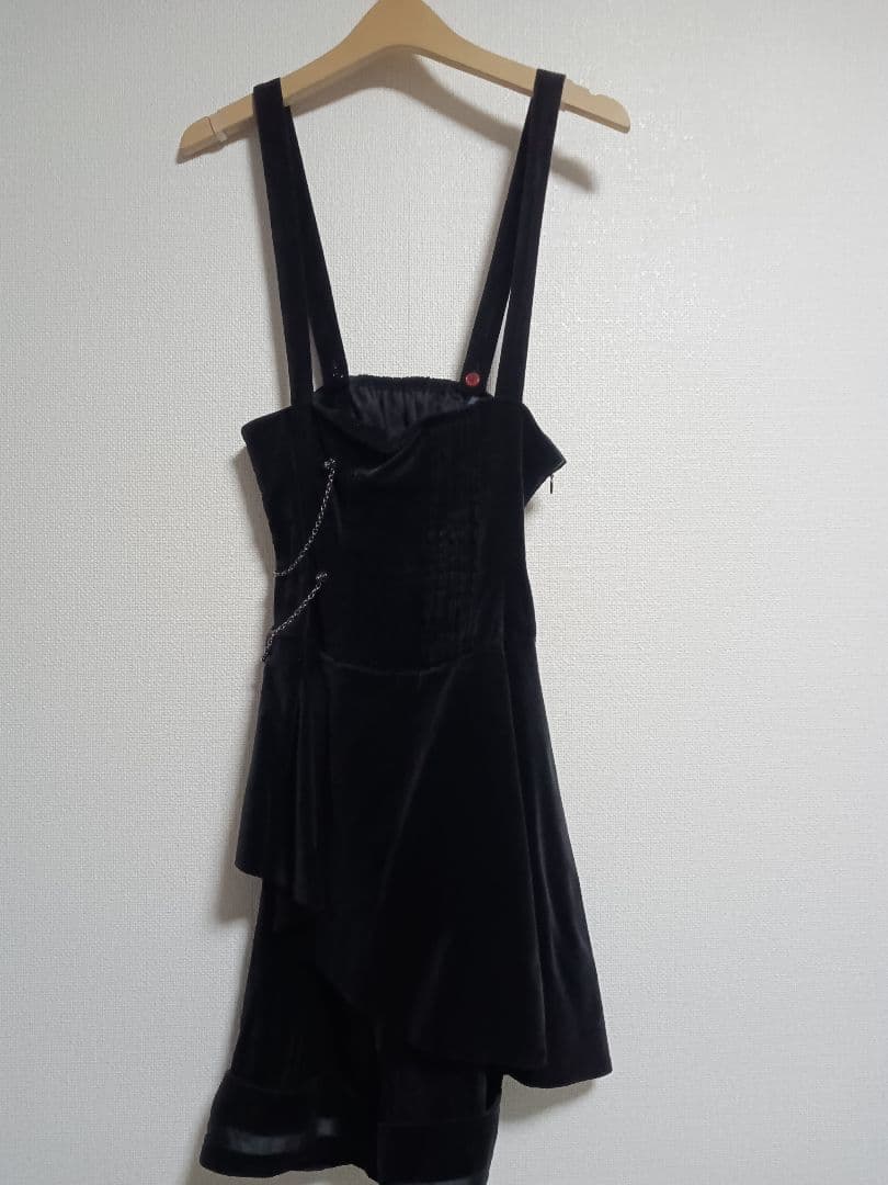 ALICE and the PIRATES スカート付きサロペット