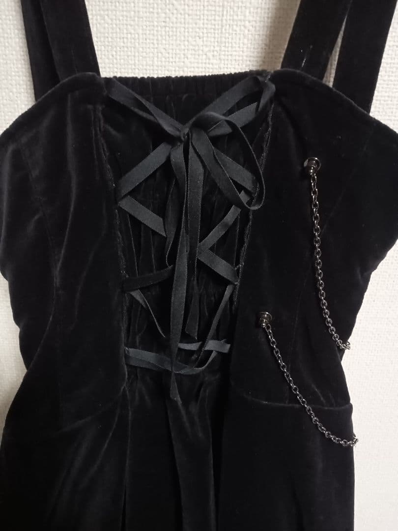 ALICE and the PIRATES スカート付きサロペット