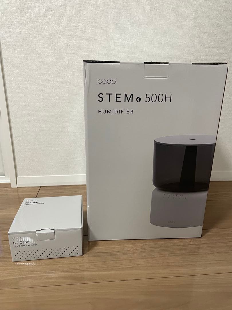 未使用 Cado 加湿器 STEM 500H（HM-C500H）　カートリッジ付