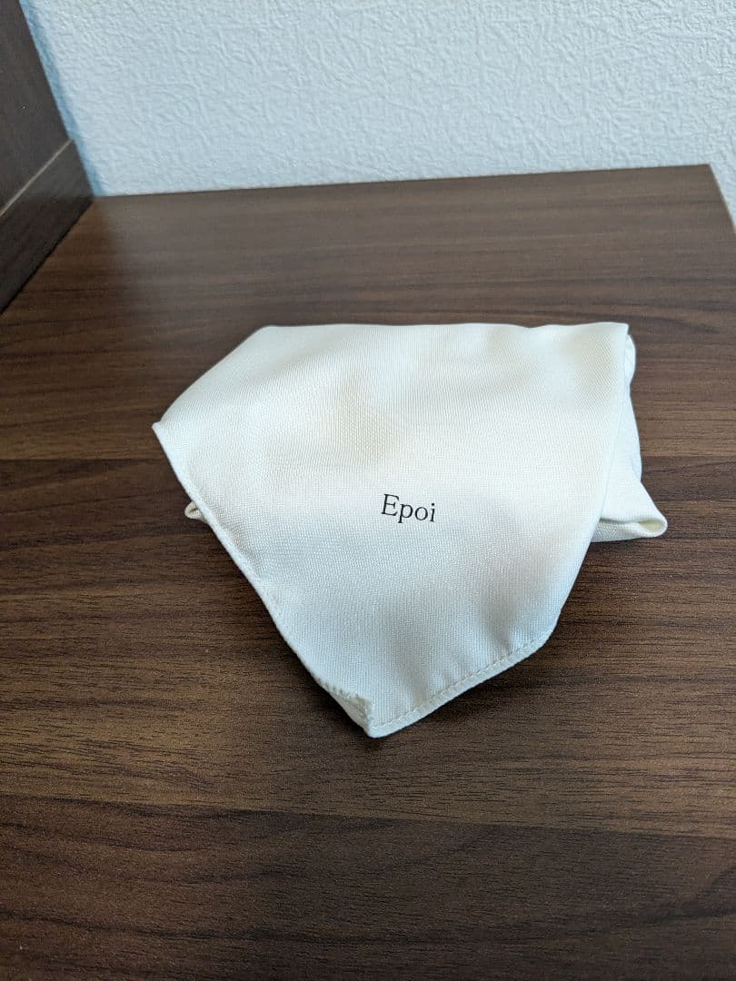 【美品】エポイ　財布　リツビー　グレースカイ　三つ折り