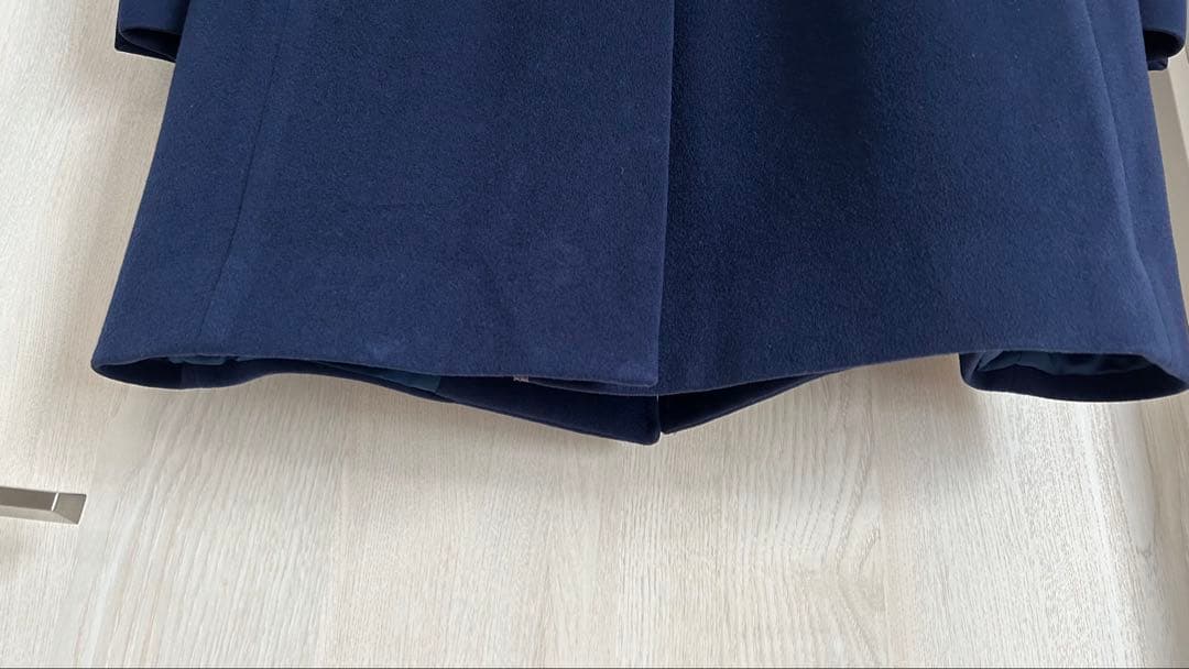 伊勢丹メンズ×ロロピアーナ レインシステム チェスターコート ネイビー 44