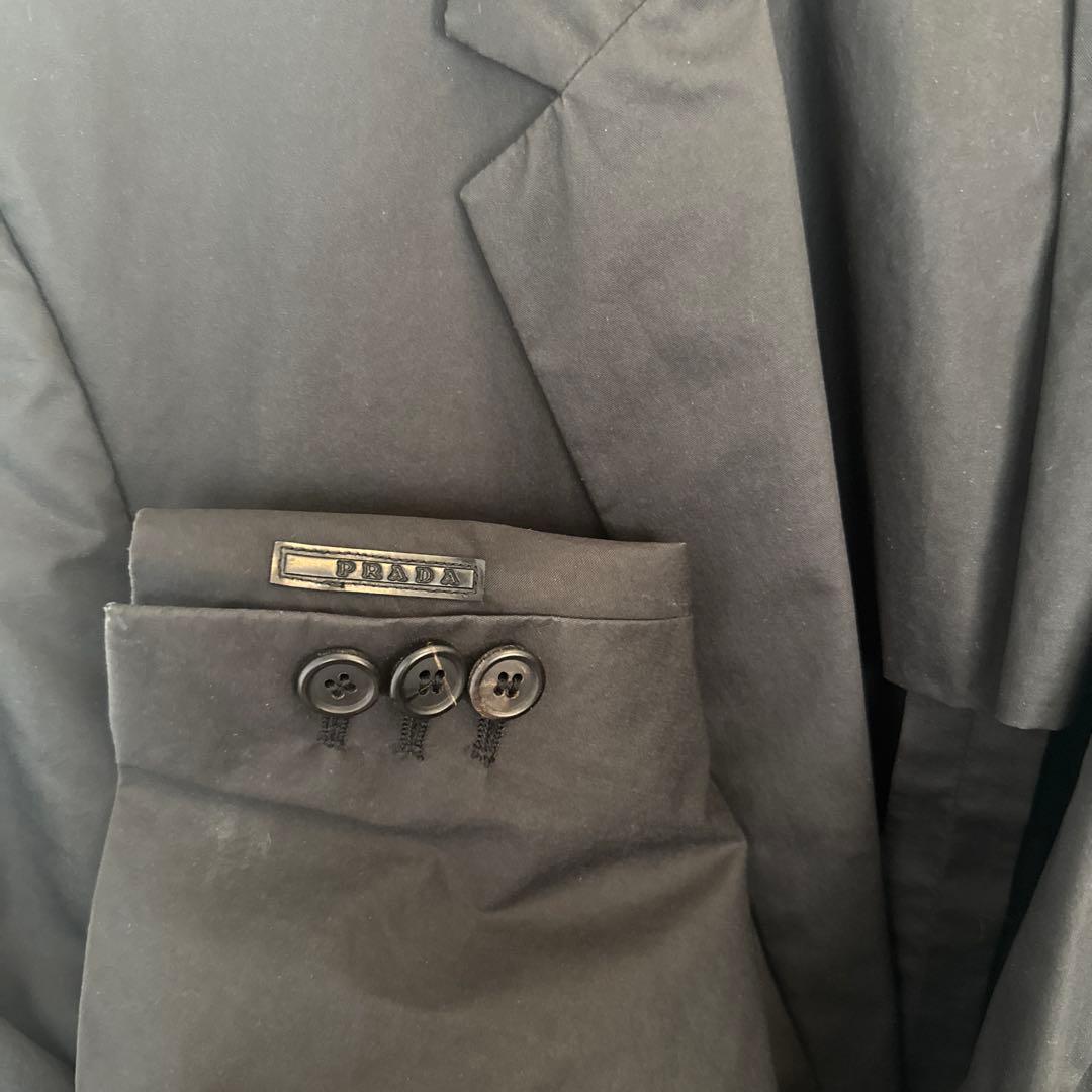 PRADA SPORTSテーラードジャケット ブラック Tg.50