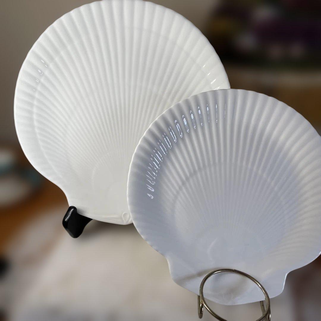 ウエッジウッド シエル型プレート 大　中3枚セット