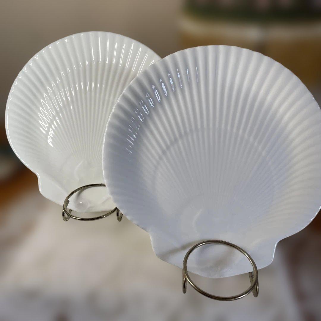 ウエッジウッド シエル型プレート 大　中3枚セット