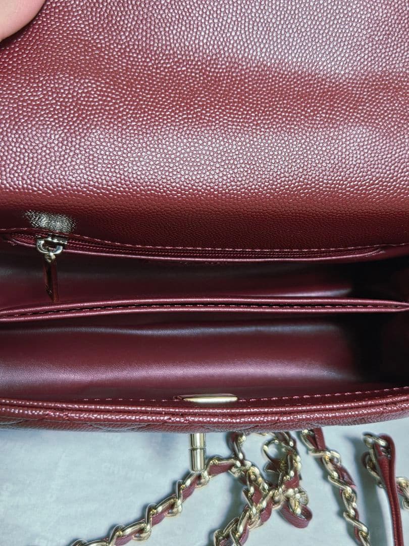 *ワインレッド* ショルダーバッグ ノベルティ