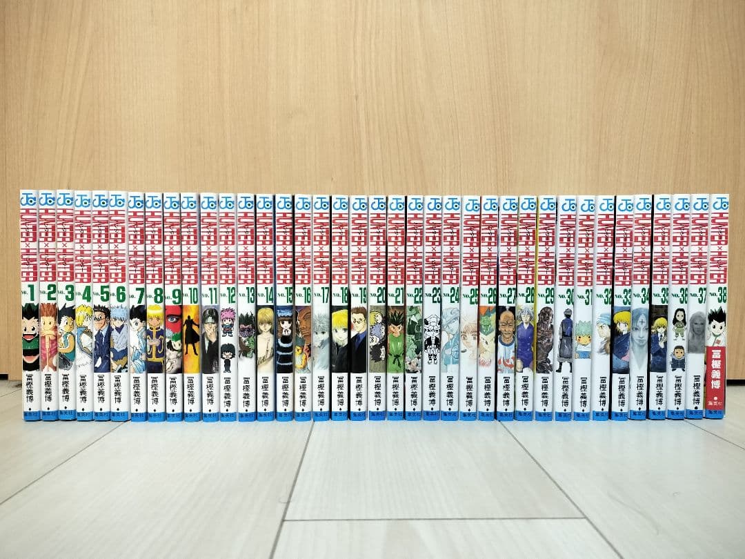 HUNTER × HUNTER 既刊全巻1-38巻セット 極美品