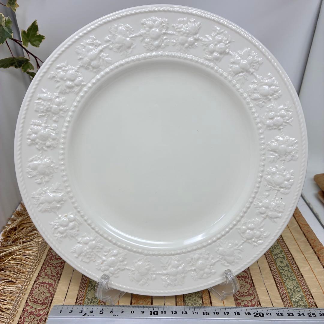 大量　ウェッジウッド　フェスティビティ　アイボリー　大皿中皿スープ皿各2枚セット