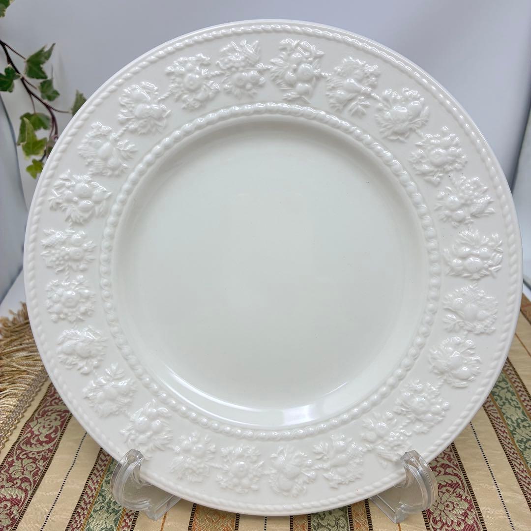 大量　ウェッジウッド　フェスティビティ　アイボリー　大皿中皿スープ皿各2枚セット