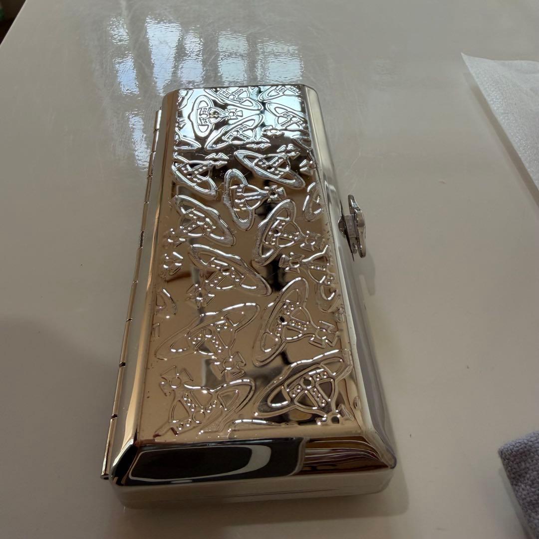 ヴィヴィアンウエストウッド シガレットケース シルバー タバコケース オーブ