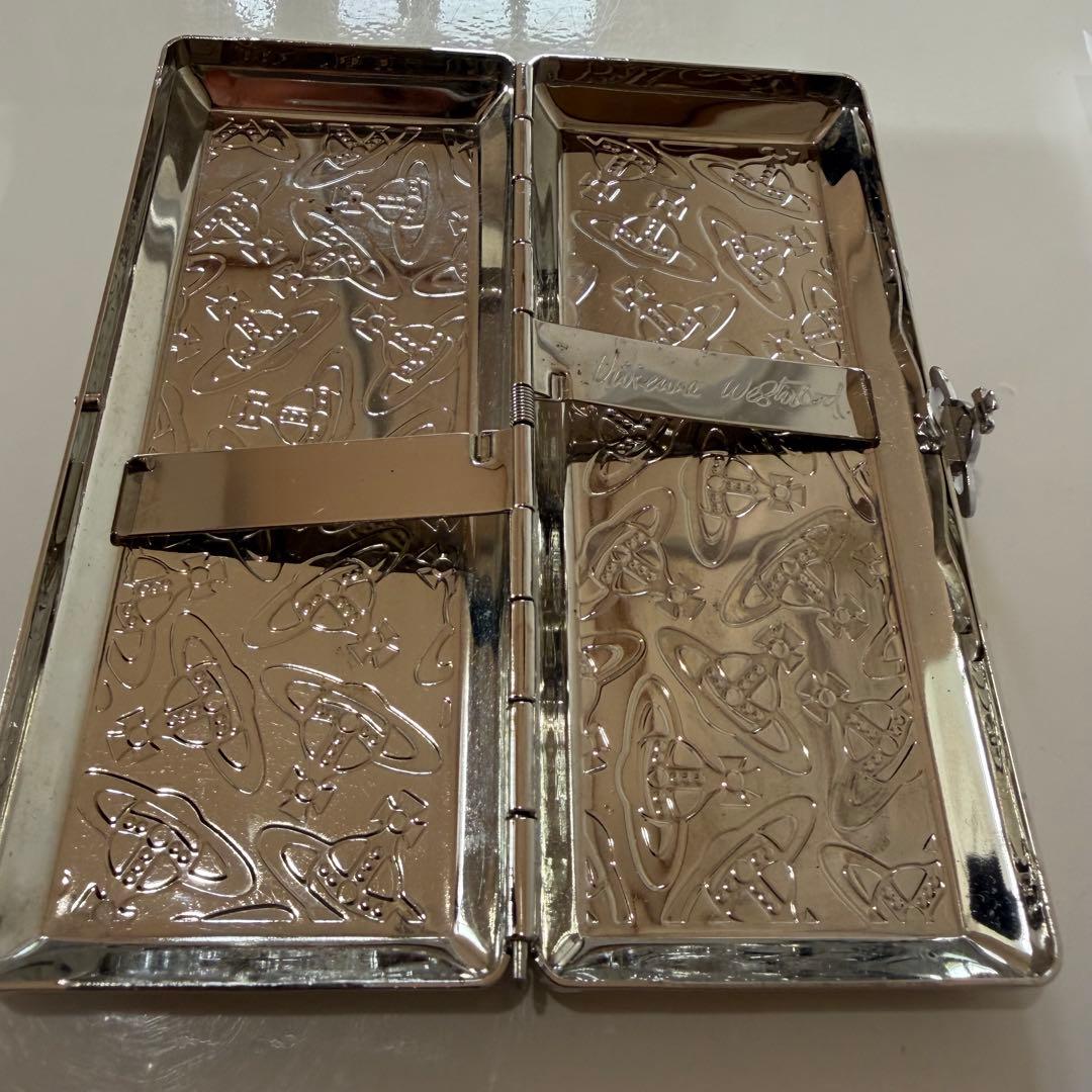 ヴィヴィアンウエストウッド シガレットケース シルバー タバコケース オーブ