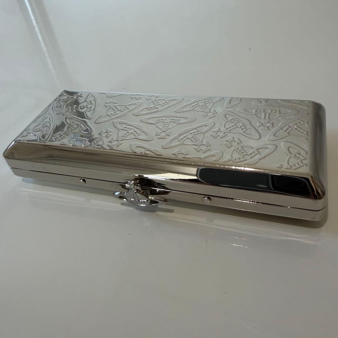 ヴィヴィアンウエストウッド シガレットケース シルバー タバコケース オーブ