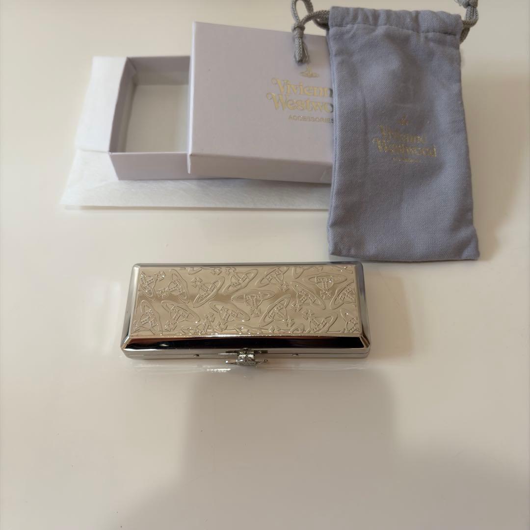 ヴィヴィアンウエストウッド シガレットケース シルバー タバコケース オーブ