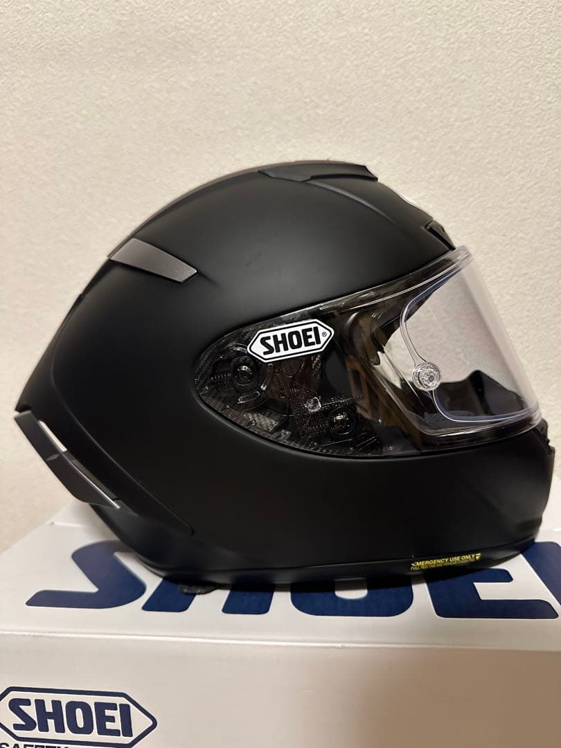 SHOEI X-Fourteen マットブラックM ダークスモークシールド付き
