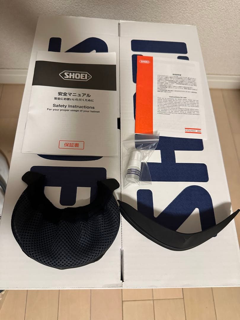 SHOEI X-Fourteen マットブラックM ダークスモークシールド付き