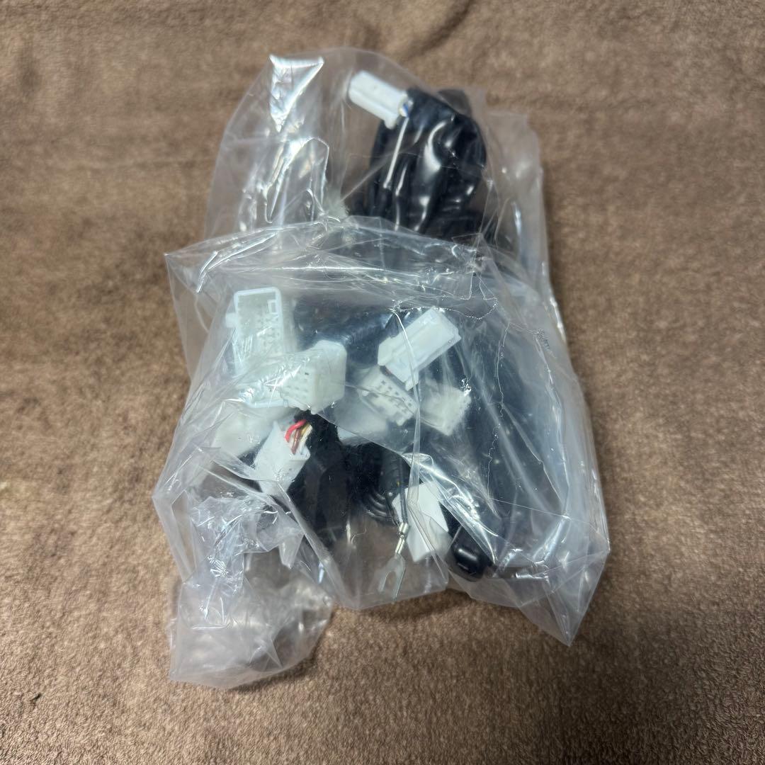 トヨタ純正ナビ NSZT-W66T ロック解除済　説明書　配線類　純正取付け枠