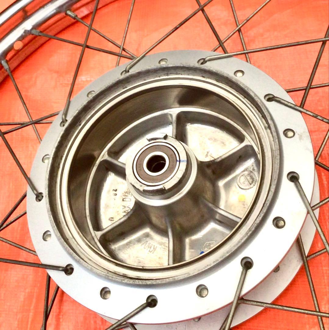 【デカドラム】スーパーカブ110（JA07）フロントホイール/ 17インチ