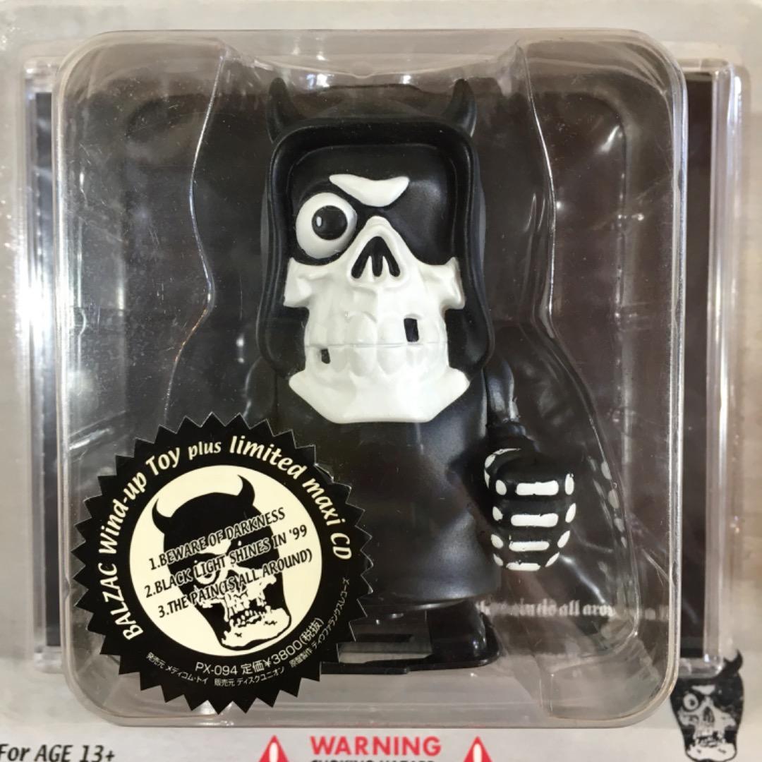 ○【バルザック BALZAC】WIND-UP TOY ゼンマイ人形 CD付 4種