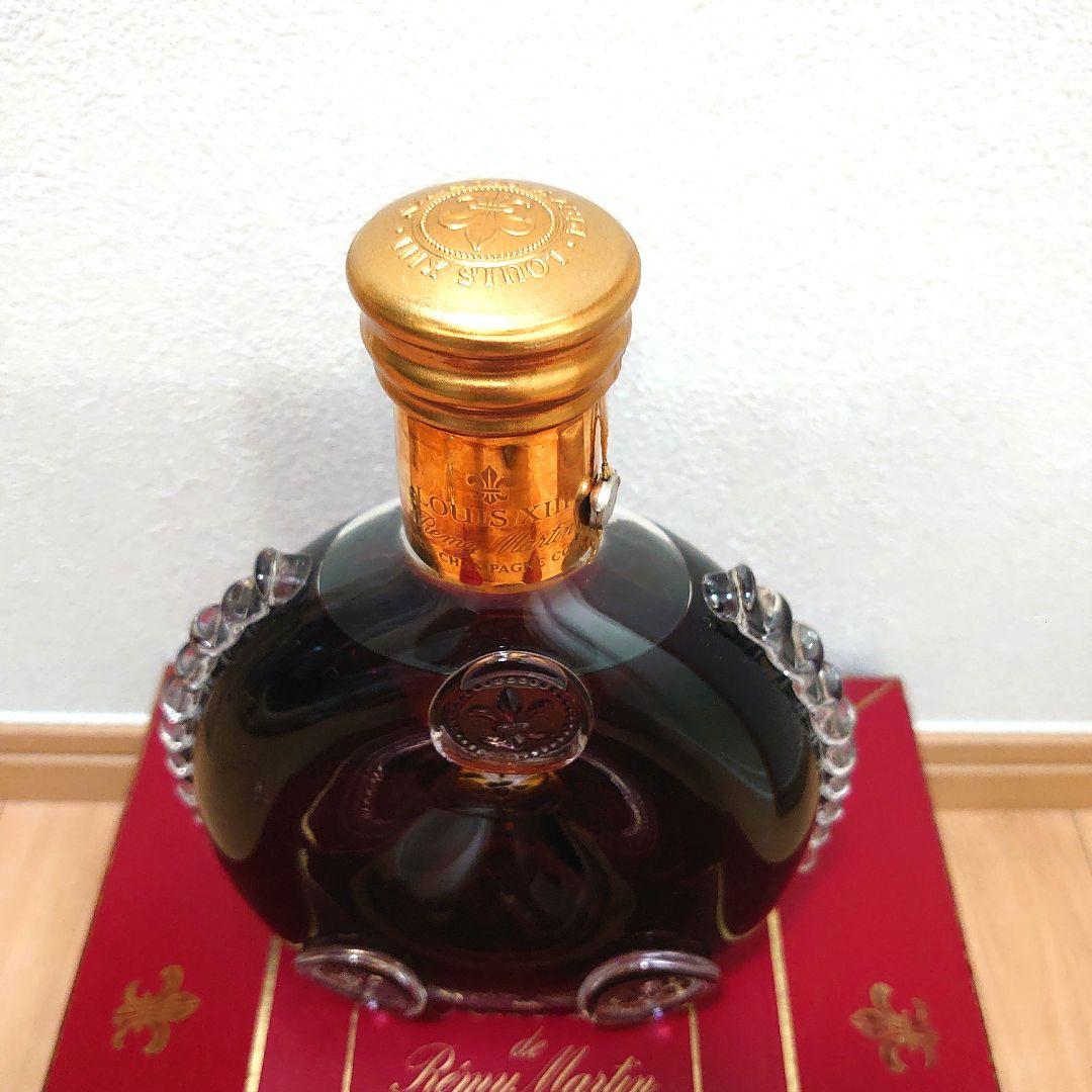 未開封・レミーマルタン ルイ13世 金キャップ　替栓付き ・四角形箱