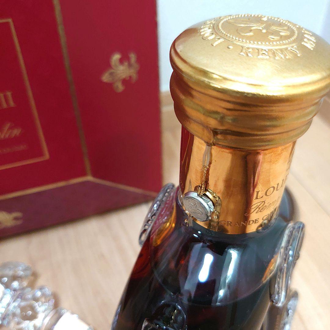 未開封・レミーマルタン ルイ13世 金キャップ　替栓付き ・四角形箱