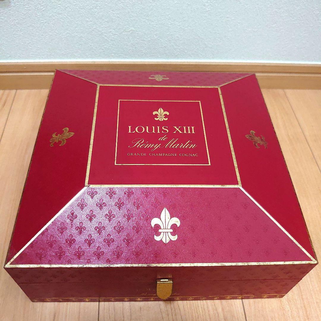 未開封・レミーマルタン ルイ13世 金キャップ　替栓付き ・四角形箱