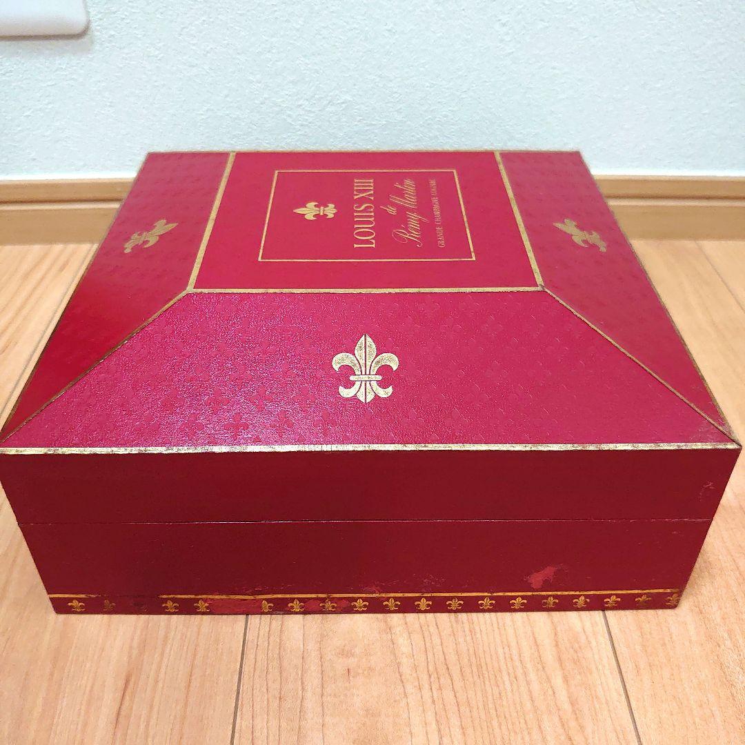 未開封・レミーマルタン ルイ13世 金キャップ　替栓付き ・四角形箱