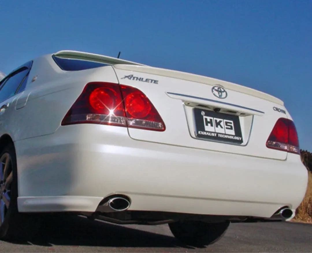 ユ*や様 18クラウン　HKSスーパーサウンドマフラー