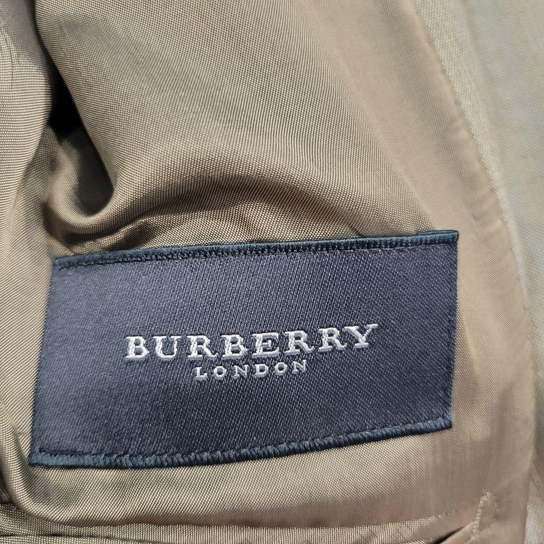 BURBERRY　バーバリー　グレー　ベージュ　スーツ　セットアップ　ジャケット