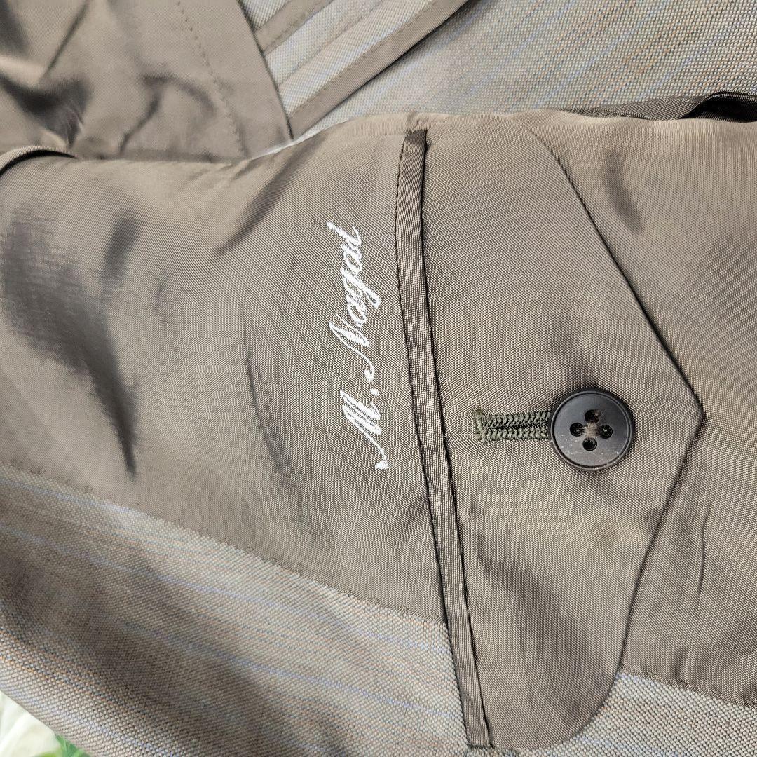 BURBERRY　バーバリー　グレー　ベージュ　スーツ　セットアップ　ジャケット