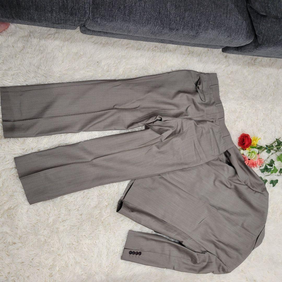 BURBERRY　バーバリー　グレー　ベージュ　スーツ　セットアップ　ジャケット