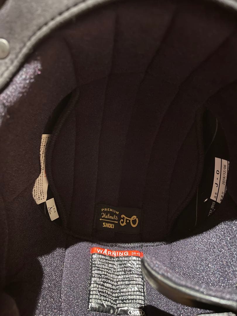 SHOEI ジェットヘル　J・O サイズL