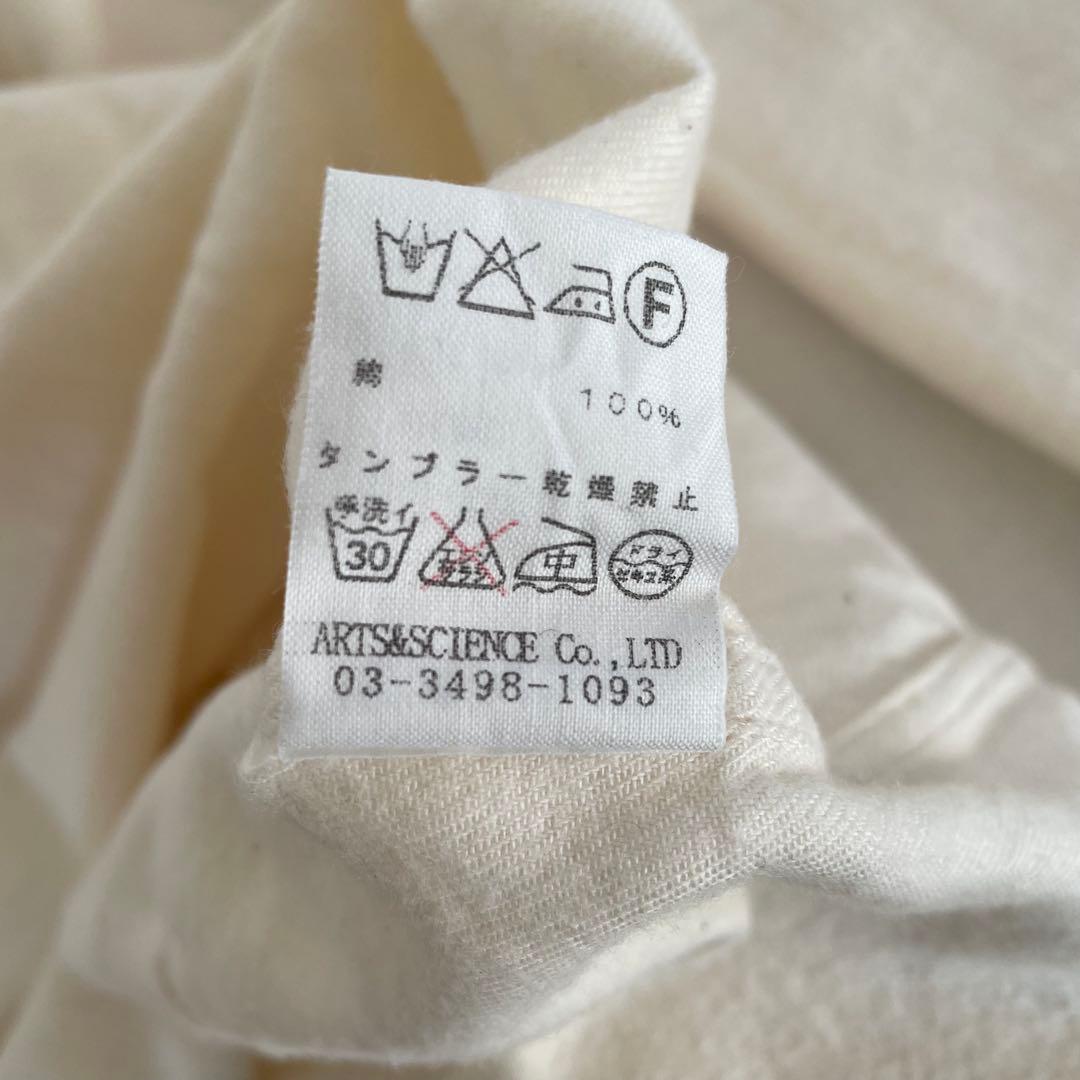 ARTS&SCIENCE Middle night shirt ナイトシャツ