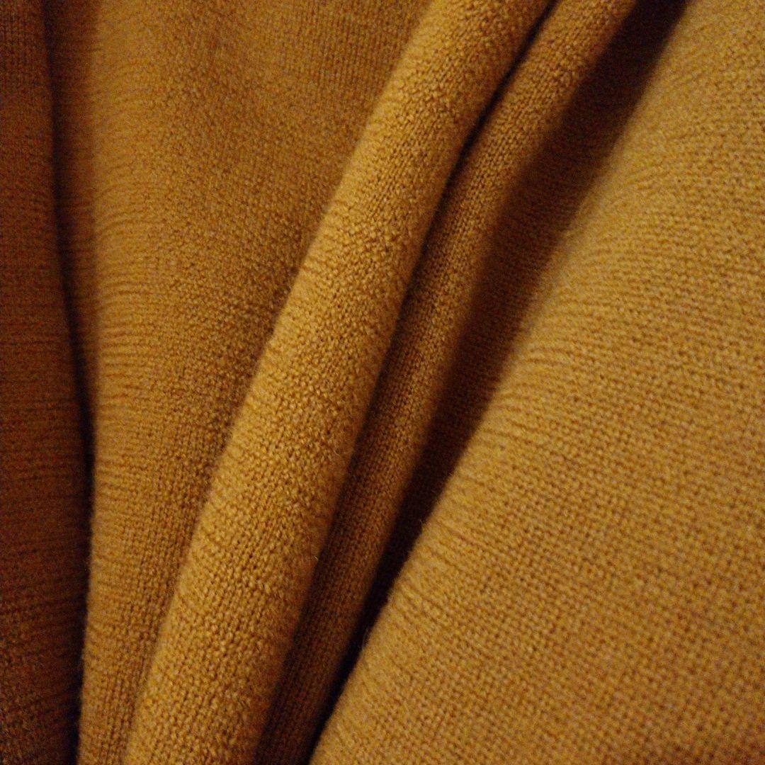 未使用に近い☆ドゥーズィエムクラス☆スムースニットガウンコート☆ウール100%