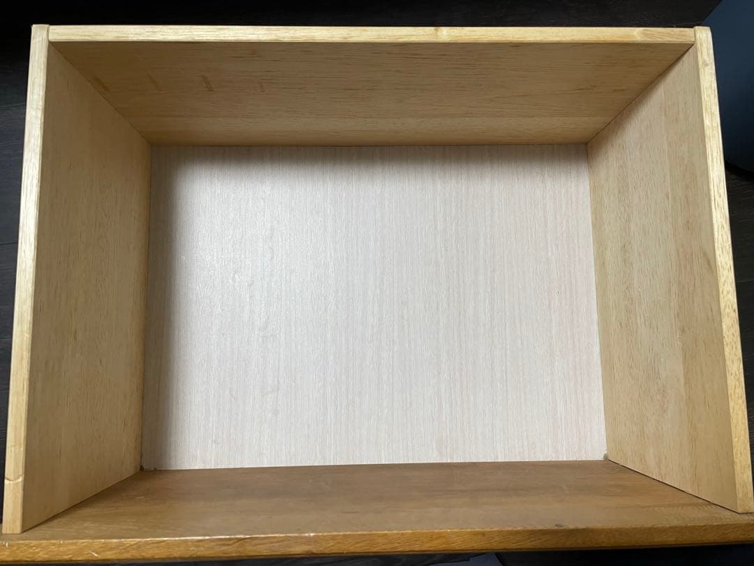 木製7段チェスト タンス　オーク材　箪笥　ハイチェスト　棚　引き出し付