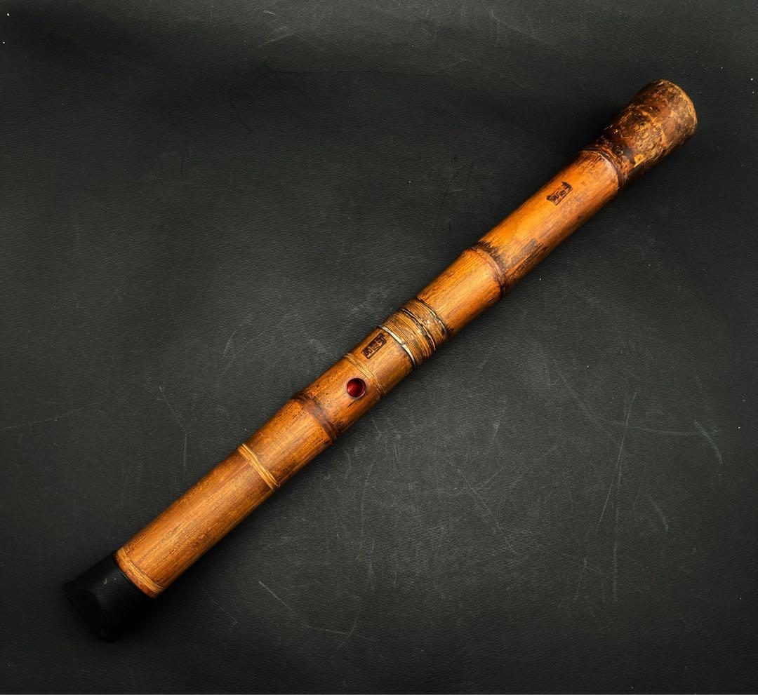 和楽器 尺八 在銘 呂風山 長さ48.6cm