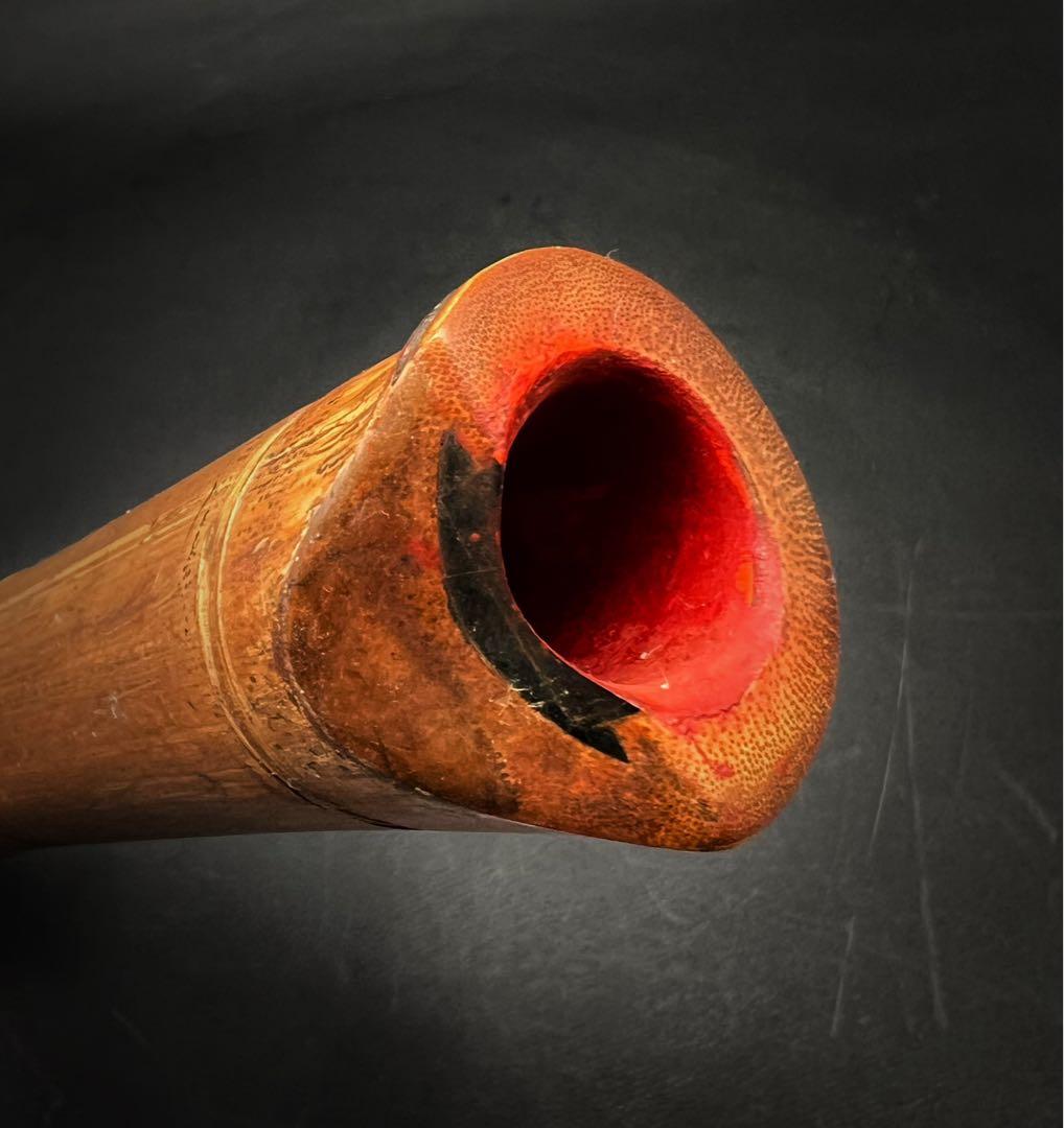 和楽器 尺八 在銘 呂風山 長さ48.6cm