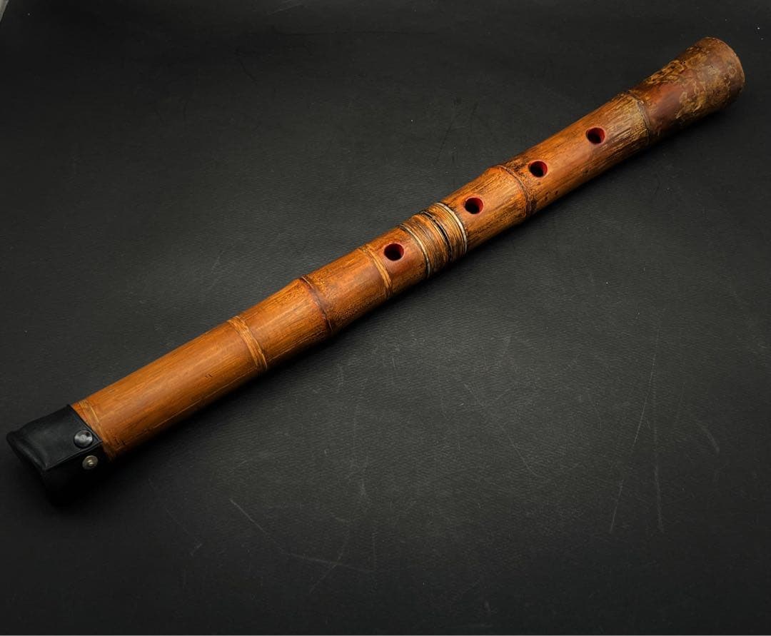 和楽器 尺八 在銘 呂風山 長さ48.6cm