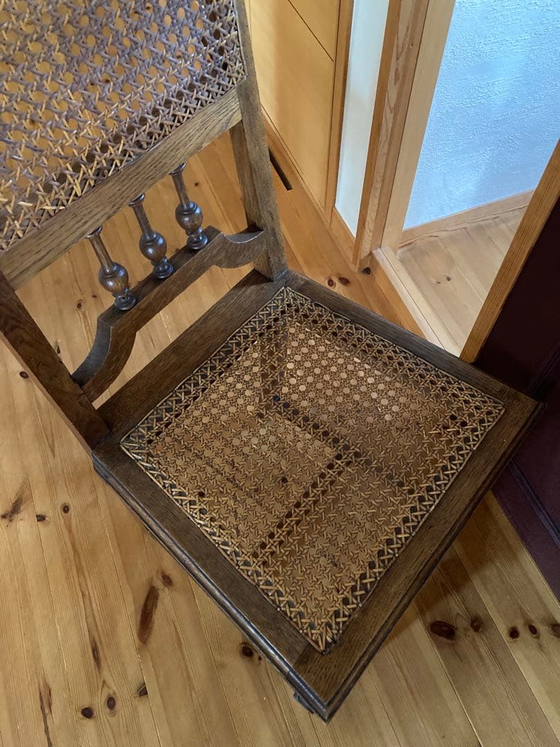 最終Sale ⭐︎アンティーク 木製 ダイニングチェア