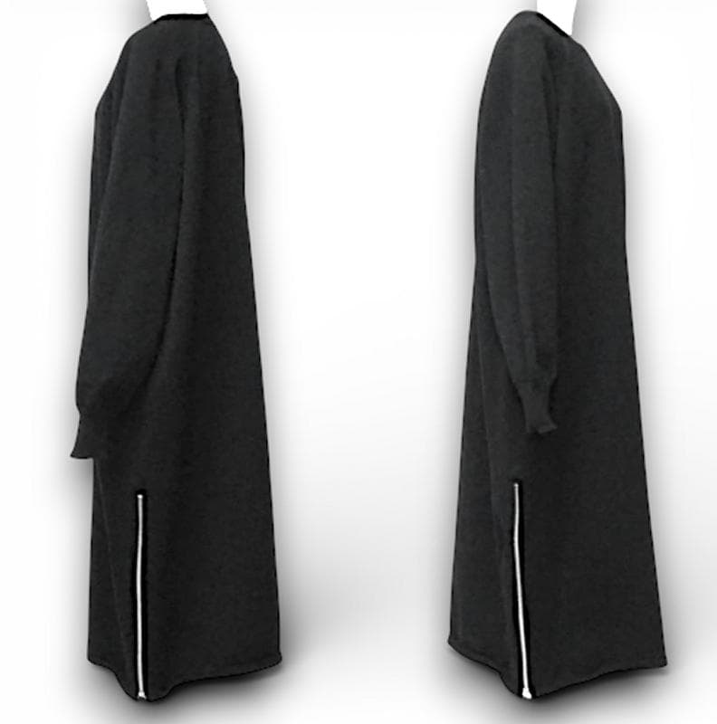 ★新品★　Y's　ワイズ　裾ジップ付き ニットロングワンピース　ヨウジヤマモト