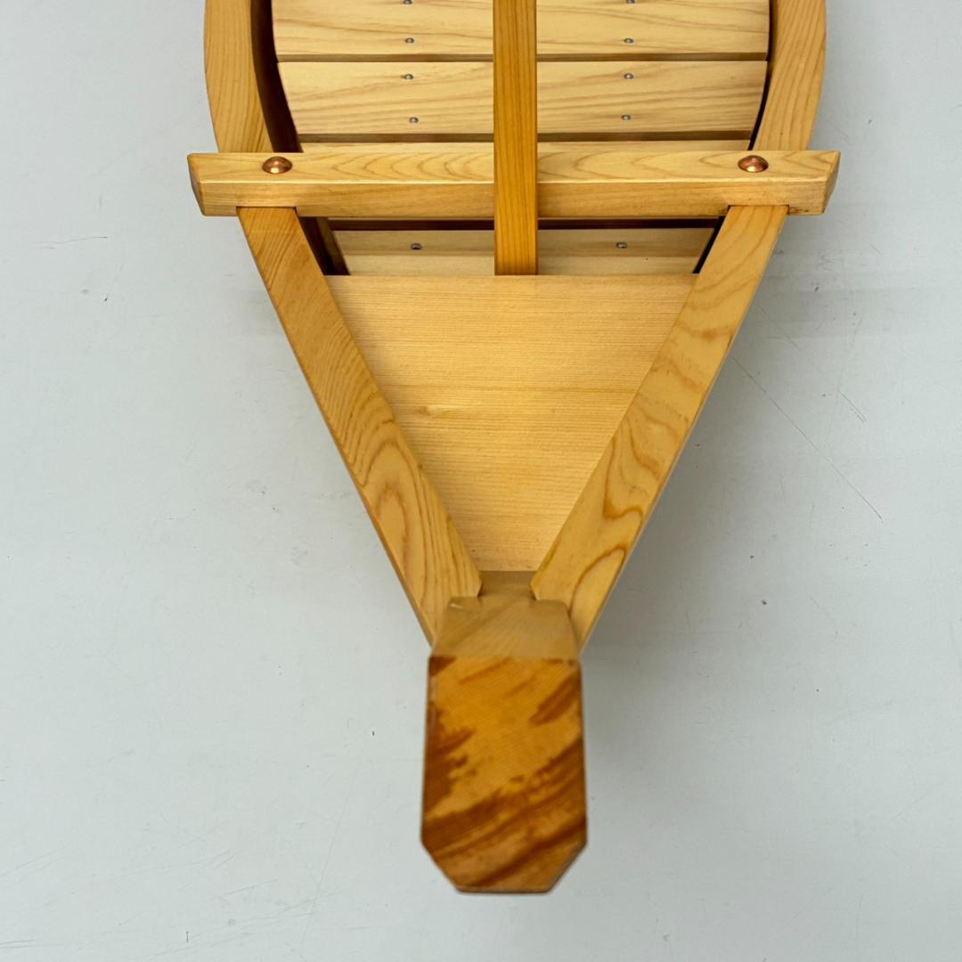 未使用　檜　大漁船　80㎝　舟盛料理　　26118