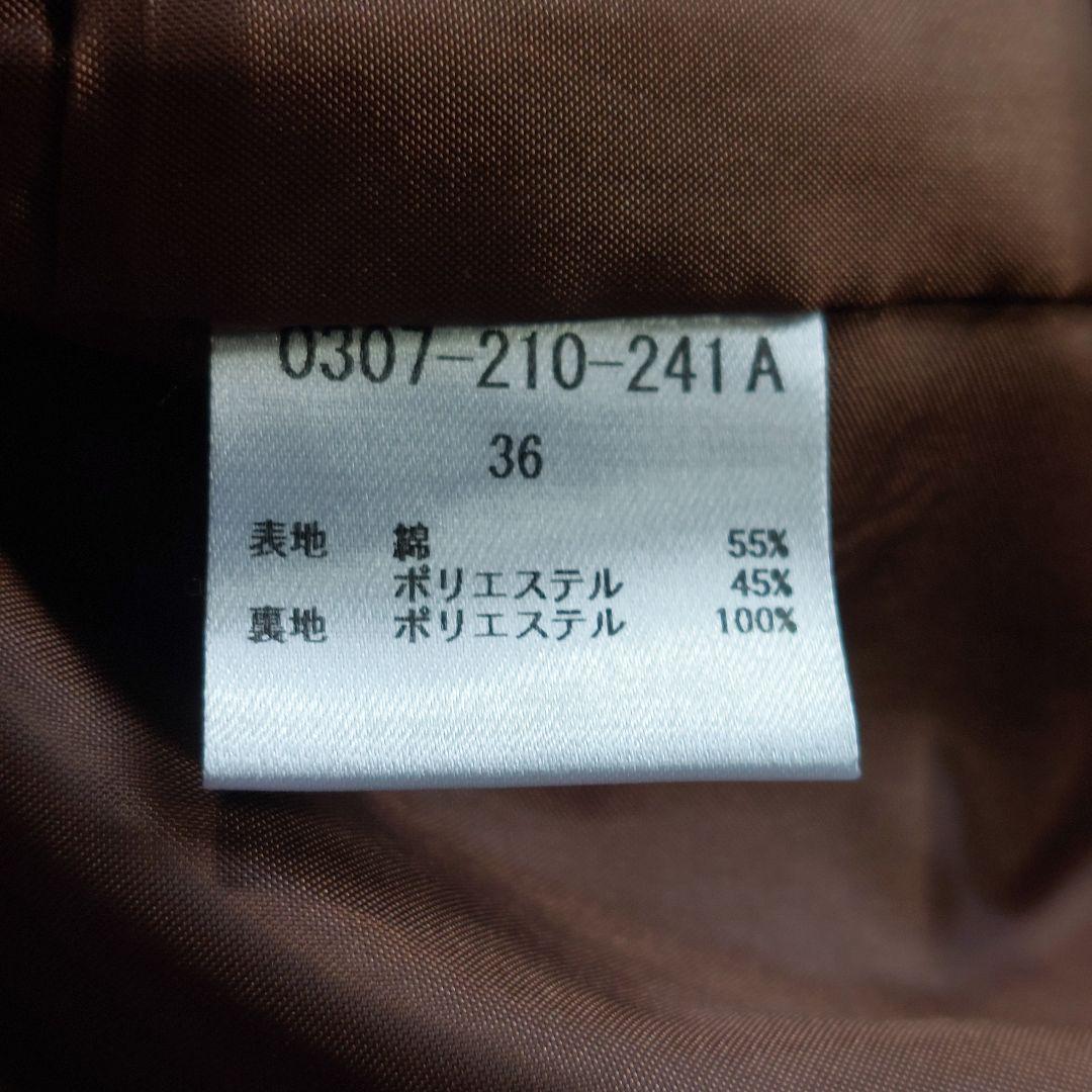 美品 ダブスタ Sov. シャンブレーツイルトレンチコート 36