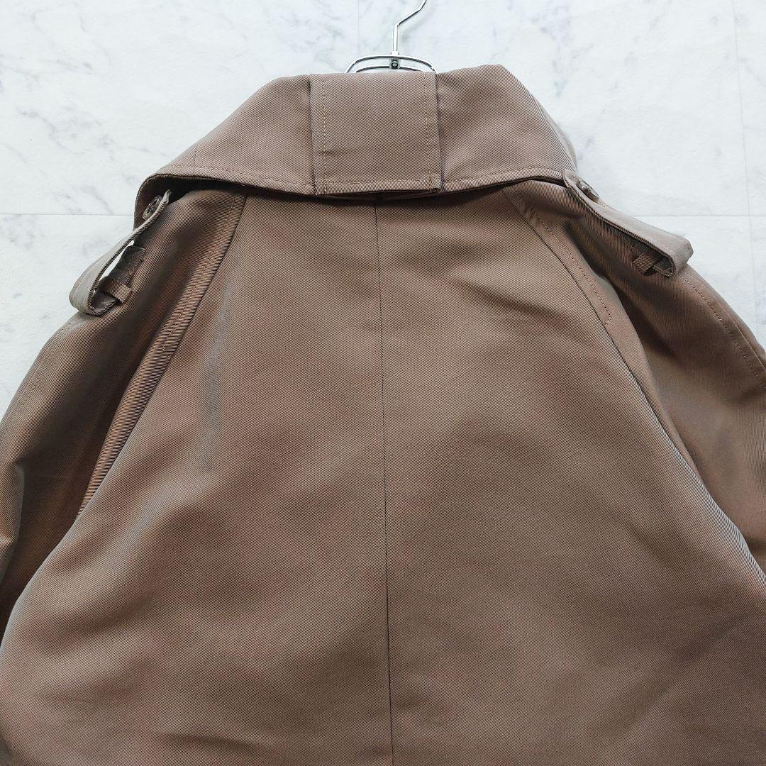 美品 ダブスタ Sov. シャンブレーツイルトレンチコート 36