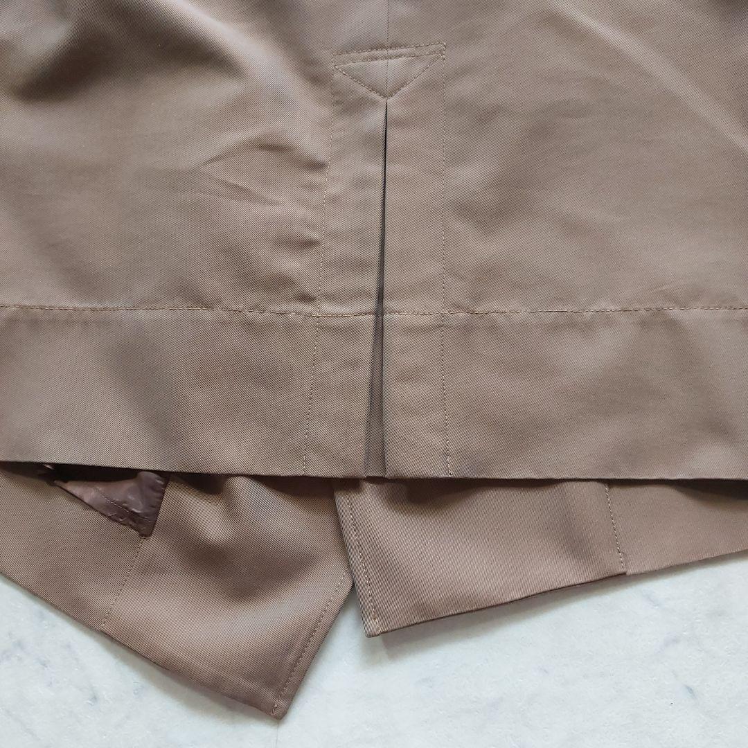 美品 ダブスタ Sov. シャンブレーツイルトレンチコート 36