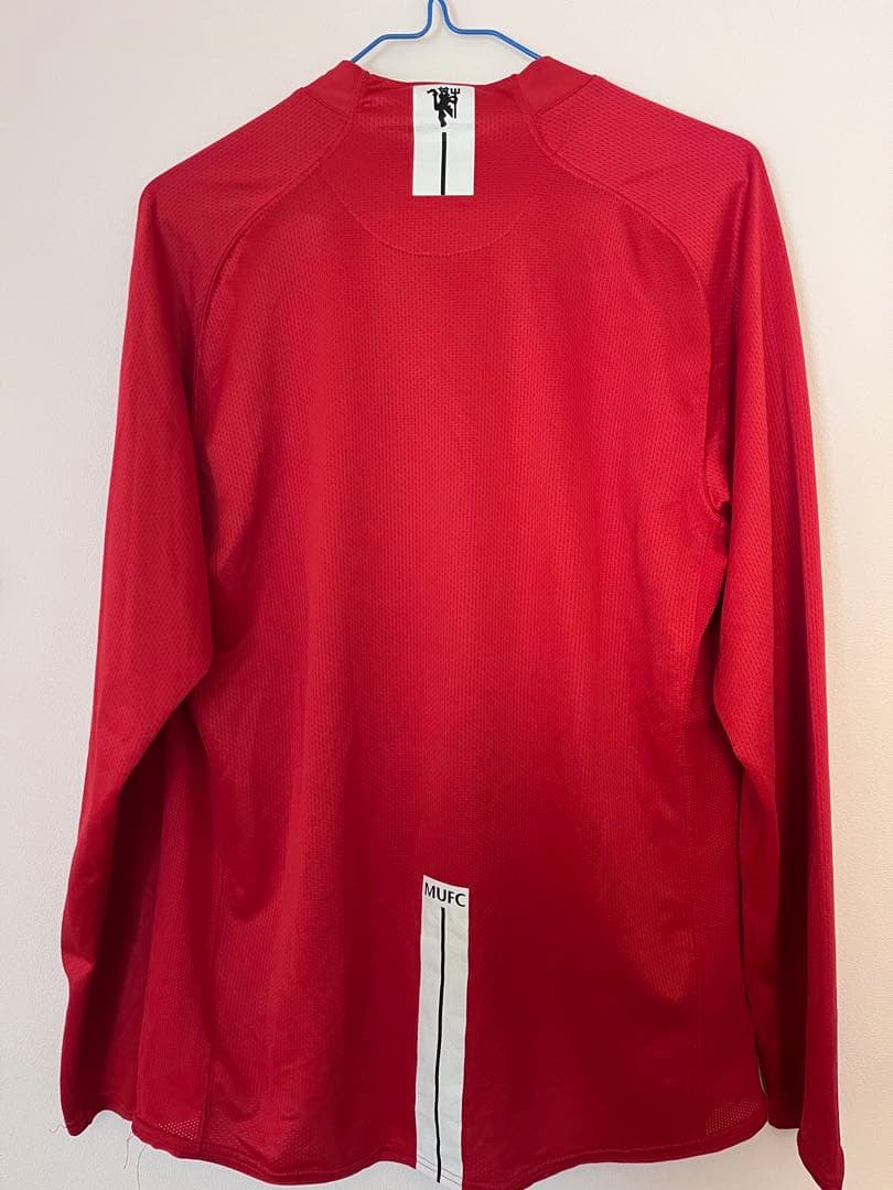 マンチェスターU 07/08 長袖 レプリカ Mサイズナイキ