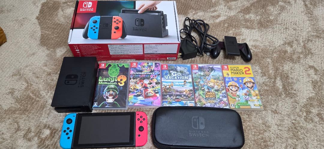 Switch スイッチ 本体+ソフト5本セット