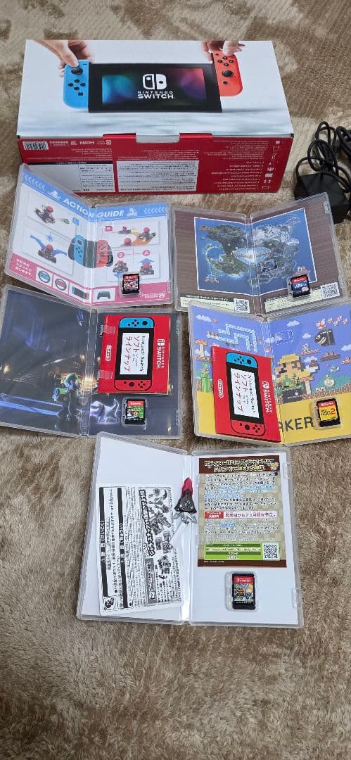 Switch スイッチ 本体+ソフト5本セット