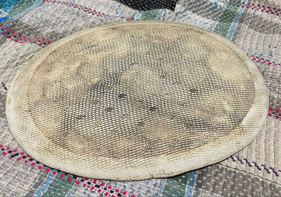 本田あつみさん作 花柄陶器皿