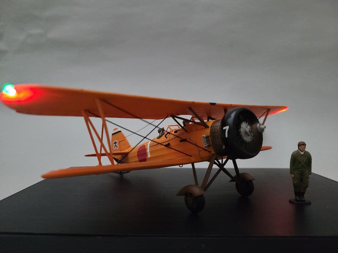 tomoya 九五式中間練習機大刀洗(赤とんぼ)リアルモーターライズ完成品