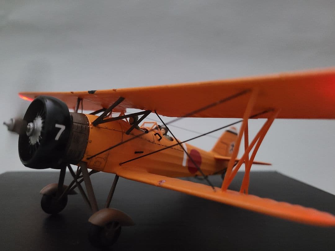 tomoya 九五式中間練習機大刀洗(赤とんぼ)リアルモーターライズ完成品