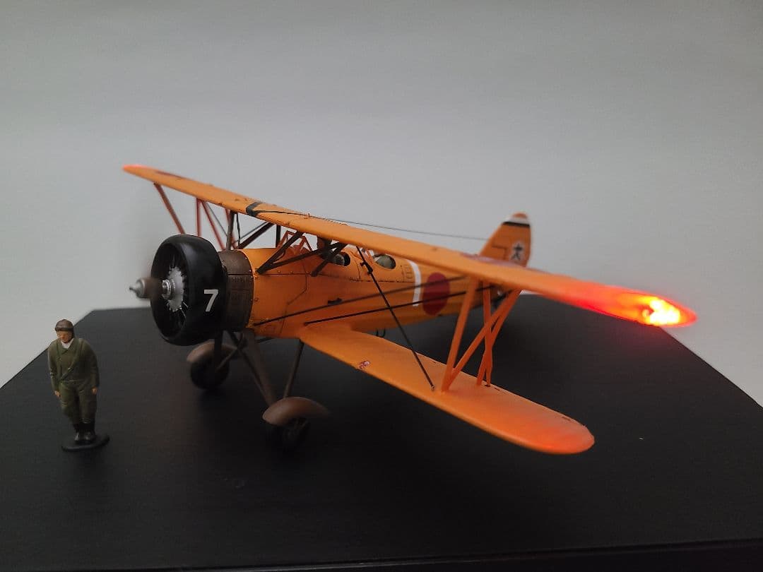 tomoya 九五式中間練習機大刀洗(赤とんぼ)リアルモーターライズ完成品