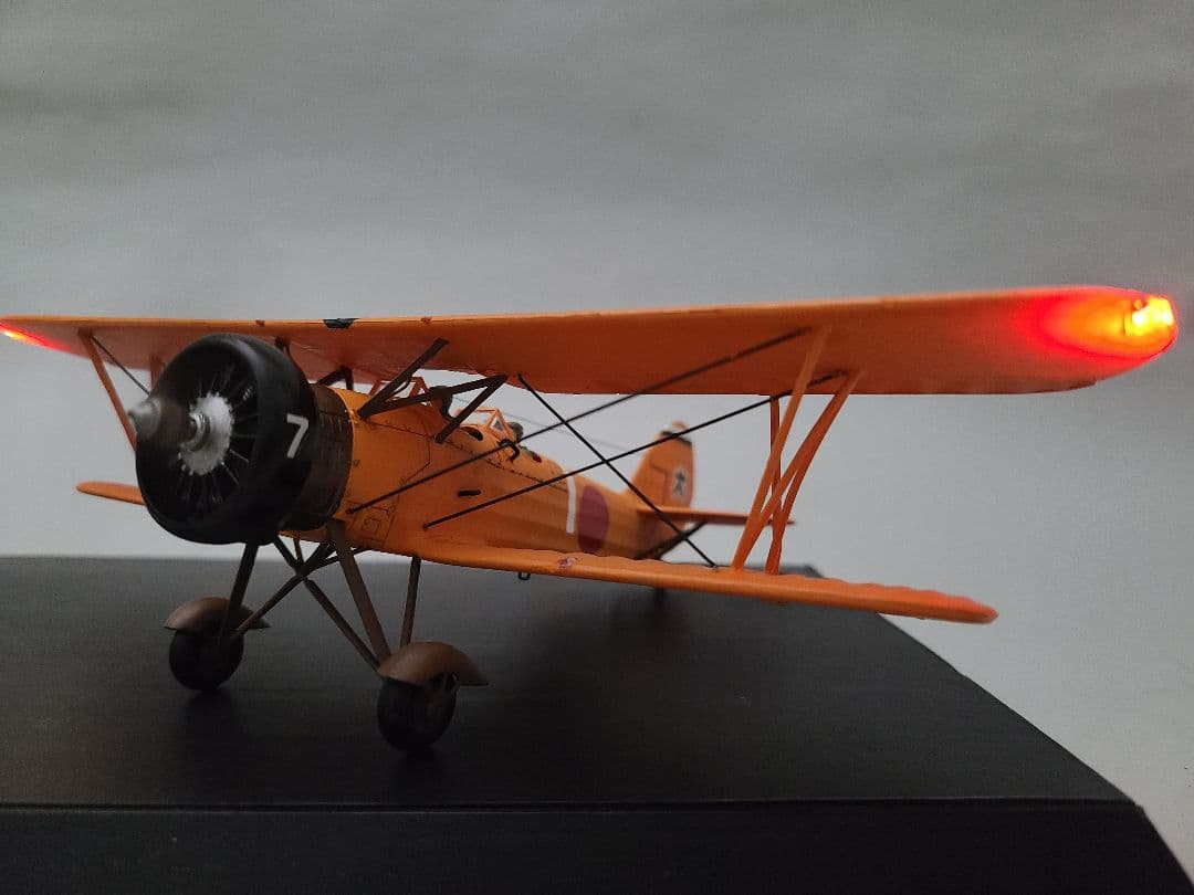 tomoya 九五式中間練習機大刀洗(赤とんぼ)リアルモーターライズ完成品